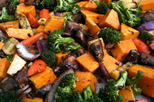 Balsamic Oven Roasted Veggies