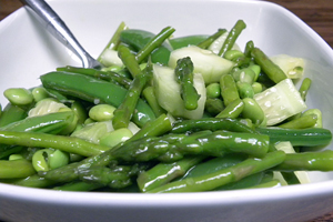 Peas and Edamame